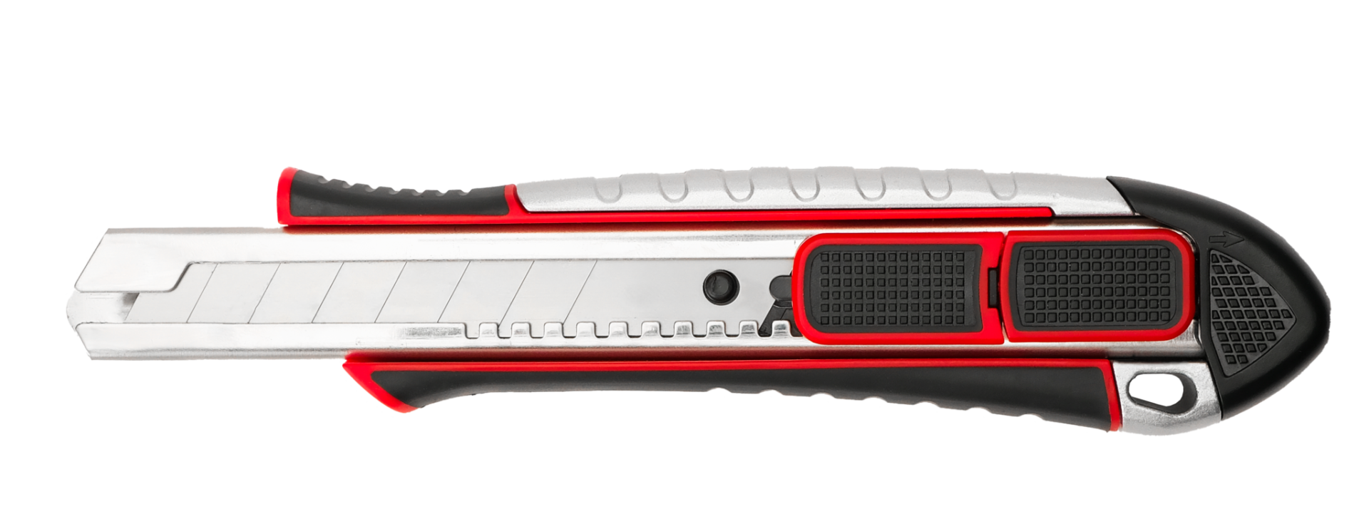 İzeltaş PRO METAL GÖVDE MAKET BIÇAĞI EMNİYETLİ OTOMATİK KİLİTLİ 18MM 14000005050