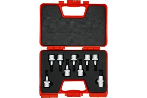 İzeltaş 1/2'' LOKMALI TORK UÇ TAKIMI (60MM - 9 PARÇA) 1113006009