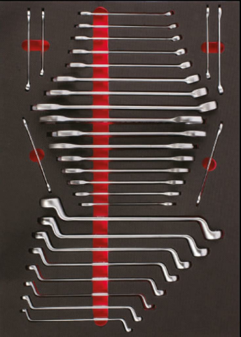 İzeltaş PRO SERİSİ TAKIM DOLABI  ÇEKMECELİ KIRMIZI ( DOLU - 206 ) 8241001209