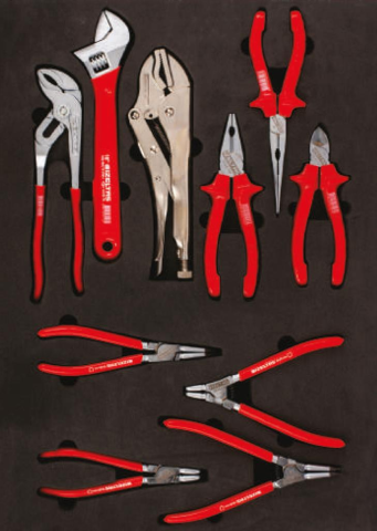 İzeltaş GARAJ SERİSİ TAKIM DOLABI 7 ÇEKMECELİ KIRMIZI ( DOLU -139 ) 8242001142