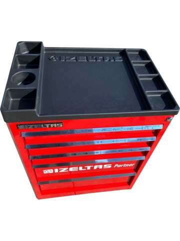 İzeltaş PARTNER SERİSİ TAKIM DOLABI 5 ÇEKMECELİ KIRMIZI ( DOLU-118) 8235006121