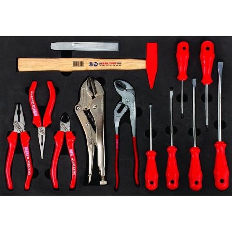 İzeltaş EKO SERİSİ TAKIM DOLABI 5 ÇEKMECELİ KIRMIZI (DOLU - 93) 8243001096