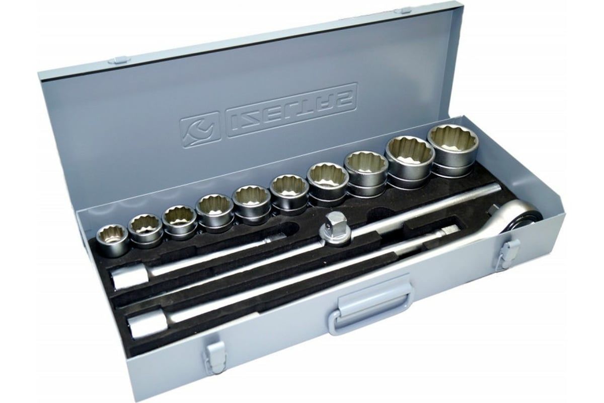 İzeltaş 3/4'' ON İKİ KÖŞE LOKMA ANAHTAR TAKIMI 14 PARÇA SAE 1419006114