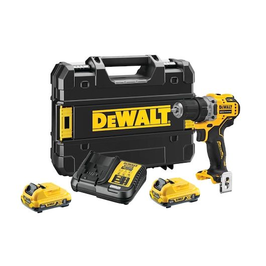 DEWALT DCD701D2 12V 2.0AH KÖMÜRSÜZ KOMPAKT DARBELİ MATKAP