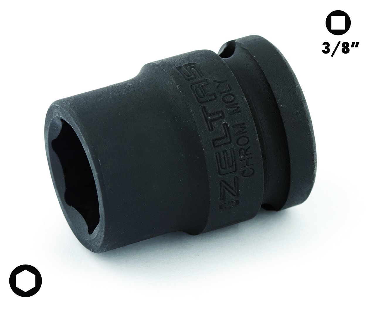 İzeltaş 3/8'' ALTI KÖŞE 08 MM HAVALI LOKMA ANAHTAR 14000004585