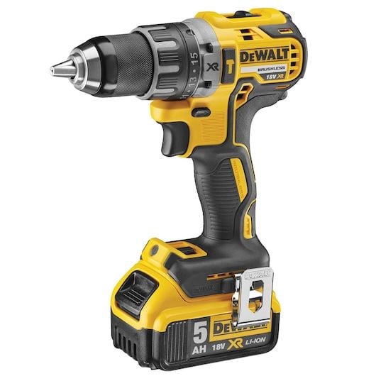 DEWALT DCD791P2 18V 5.0AH LI-İON ÇIFT AKÜLÜ KÖMÜRSÜZ PROFESYONEL VIDALAMA