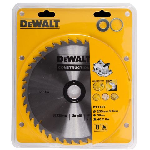 DEWALT DT1157 235X30MM 40 DİŞ ELMAS TESTERE