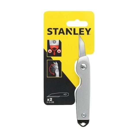 STANLEY 0-10-598 MAKET BIÇAĞI KATLANABİLİR ÇAKI 110 MM