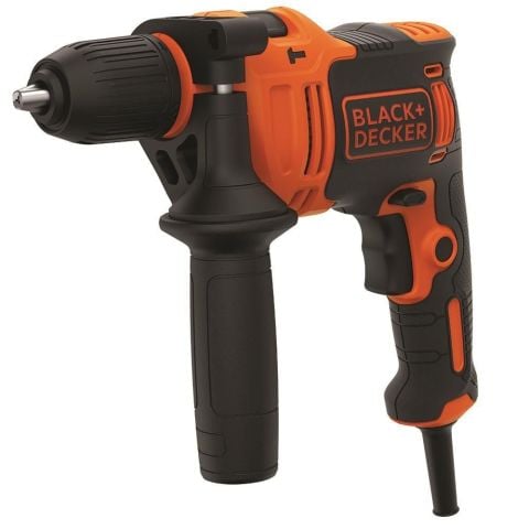 Black+Decker BEH710 13MM 710W DARBELI MATKAP, ANAHTARSIZ MANDREN, 4 PARÇA AKS., KARTON KUTU