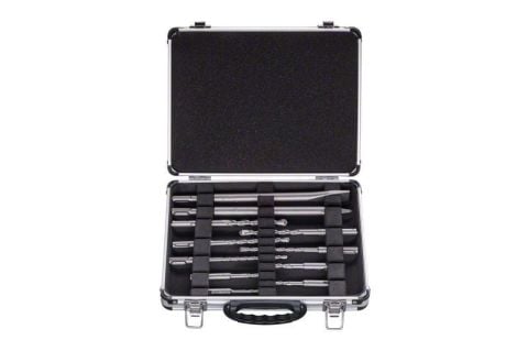 Bosch 11 Parça Çantalı SDS-Plus Kırıcı Delici Ucu ve Keski Seti