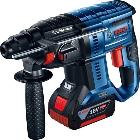Bosch Akülü Kırıcı Delici Makine SDS Plus GBH 180-LI + 2 x 4,0 Ah Akü
