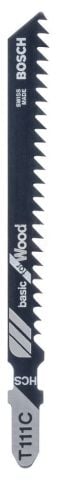 Bosch Dekupaj Testere Bıçağı Basic For Wood T 111 C 100 mm (100 Adet)