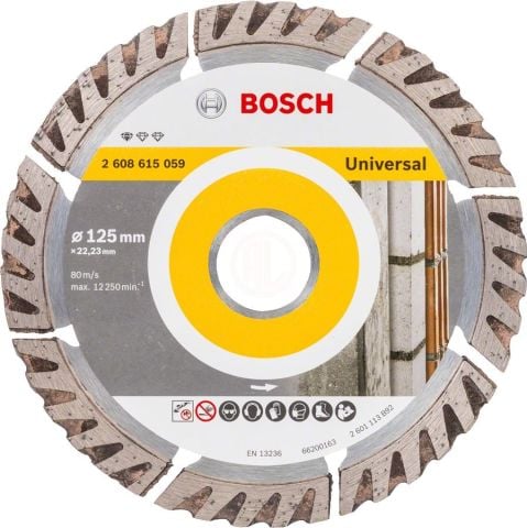 Bosch Elmas Kesme Diski Standard For Universal 125x22,23 mm