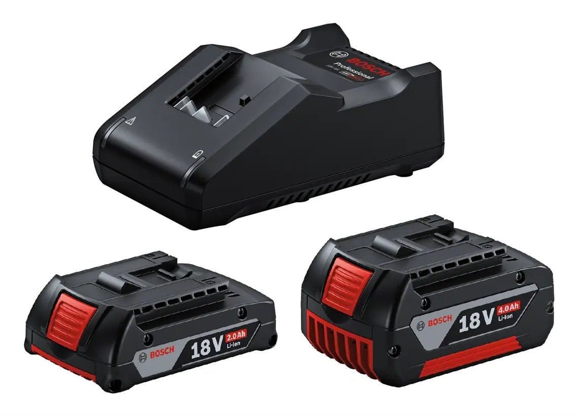 Bosch GBA 18V 2,0 Ah + GBA 18V 4,0 Ah