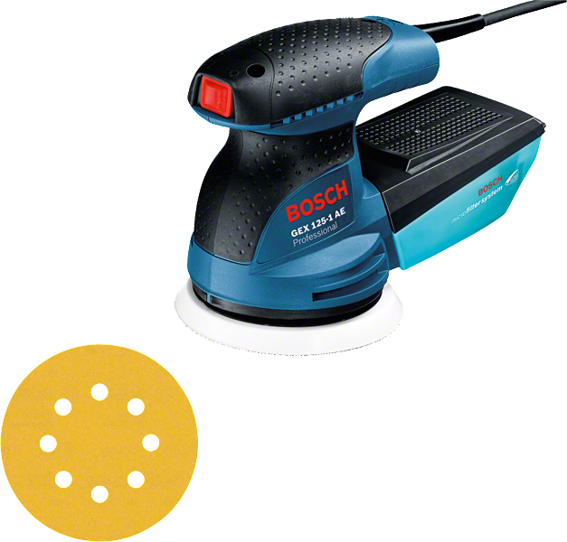 Bosch GEX 125-1 AE Professional Eksantrik Zımpara