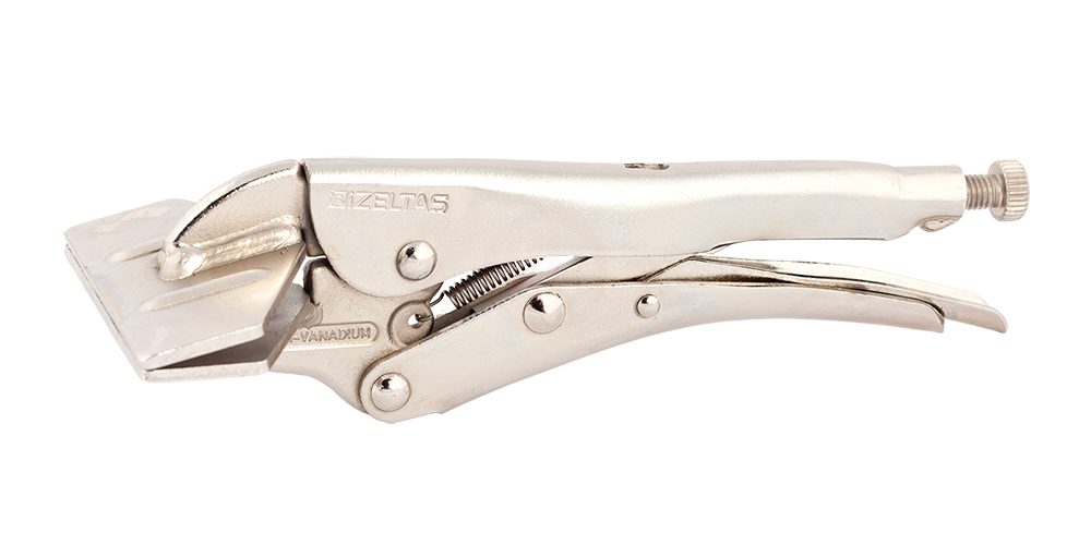 İzeltaş KAYNAKÇI AYARLI PENSE 200MM  ( DÜZ AĞIZ ) 2512110200