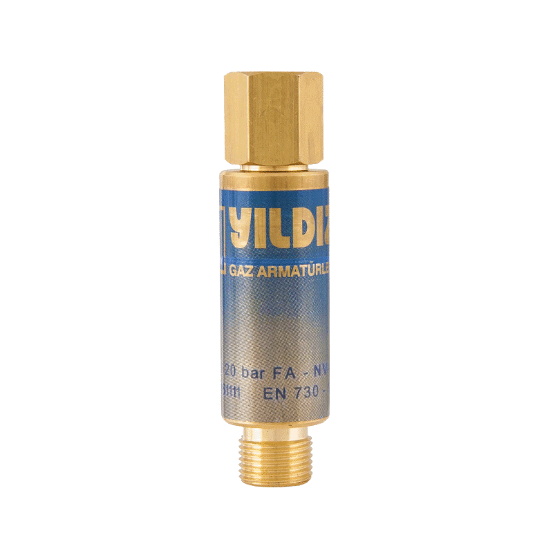 Yıldız 1030 Alev Emniyet Valfi Basinç Düsürücü Için Oksijen