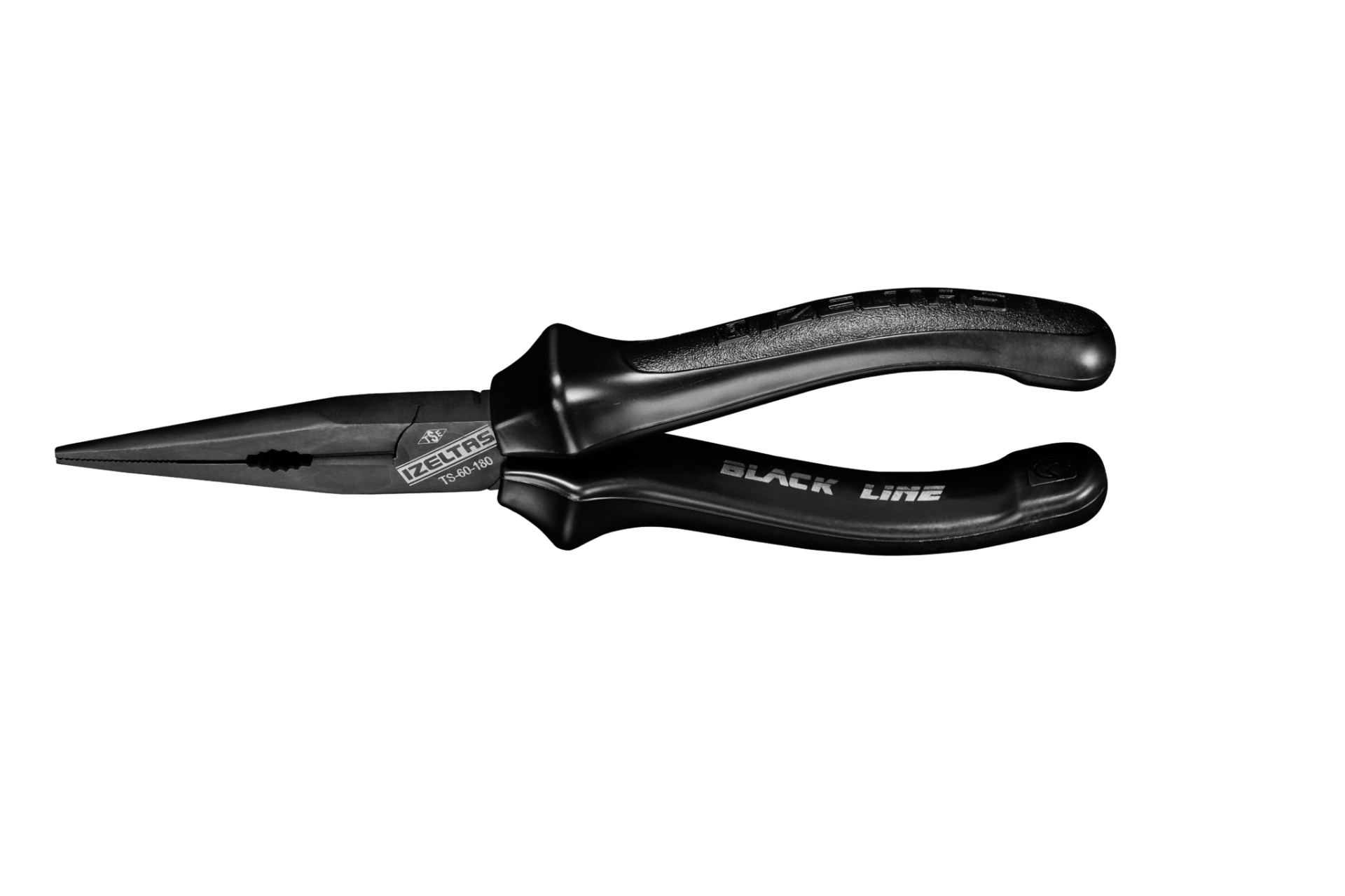 İzeltaş 180 MM  KARGABURUN DÜZ UÇLU BLACK LİNE 13000005117