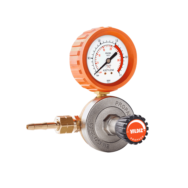 Yıldız 5120 Basınç Düsürücü Propan (Lpg) Manometreli