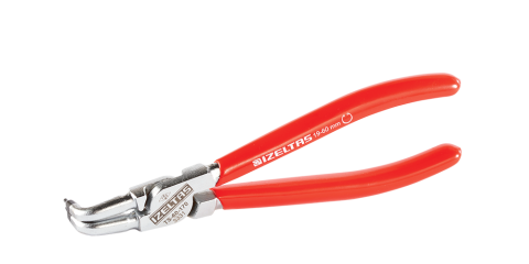 İzeltaş İÇ SEGMAN PENSE 130 MM YAYSIZ EĞRİ 3331120130