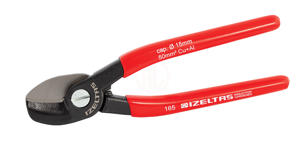 İzeltaş TEK AĞIZLI KABLO KESİCİ 165MM 3715160165