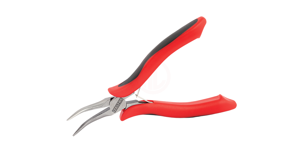 İzeltaş ELEKTRONİKÇİ SİVRİ UÇLU EĞRİ KARGABURUN 150 MM  3556140150