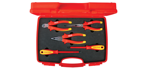 İzeltaş 1000V İZOLELİ ELEKTRİKÇİ SETİ (5 PARÇA) 8795006005
