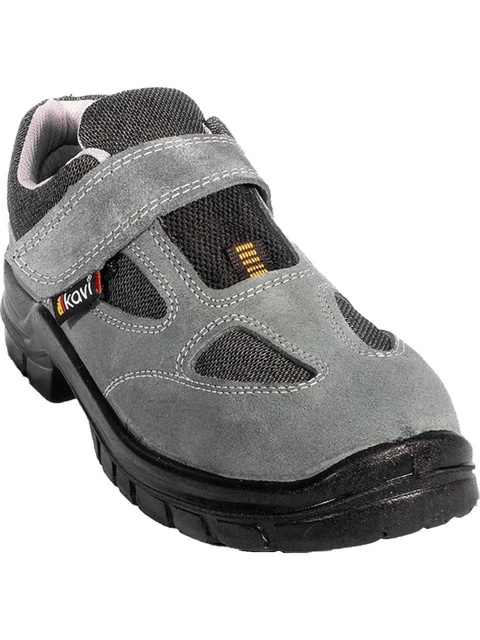 Kavi Süet Yazlık İş Güvenliği Ayakkabısı Çelik Burun No:39