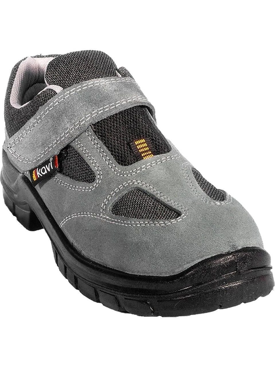 Kavi Süet Yazlık İş Güvenliği Ayakkabısı Çelik Burun No:40