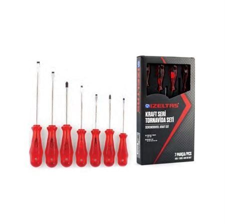 İzeltaş KRAFT SERİ TORNAVİDA SETİ 7 PARÇA 4100008107