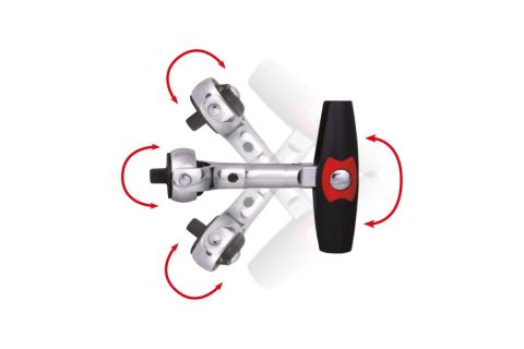 İzeltaş 1/4'' MAFSALLI T KOL CIRCIR (72 DİŞ) 1507067115