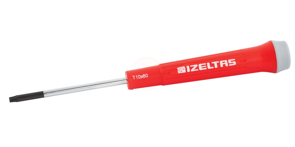 İzeltaş ELEKTRONİKÇİ TİP KLEMENS TORX UÇLU TORNAVİDA T5X60  4530170560