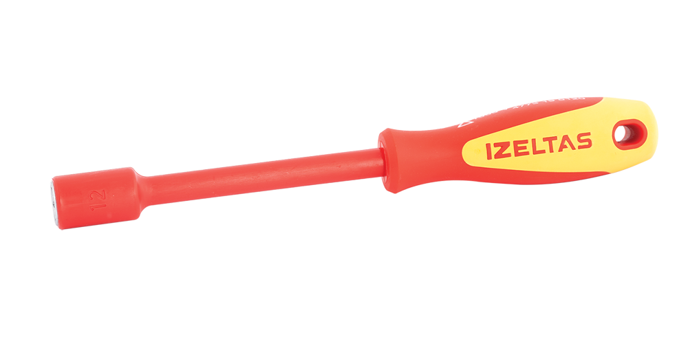 İzeltaş 1000V SÜNGÜSÜ İZOLELİ LOKMA UÇLU TORNAVİDA 14 MM 4773190140