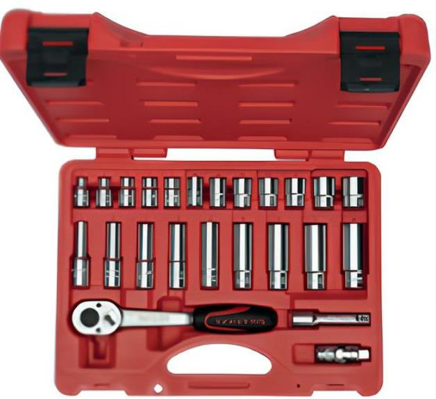 İzeltaş 3/8'' ALTI KÖŞE LOKMA ANAHTAR SETİ 24 PARÇA 14000005134