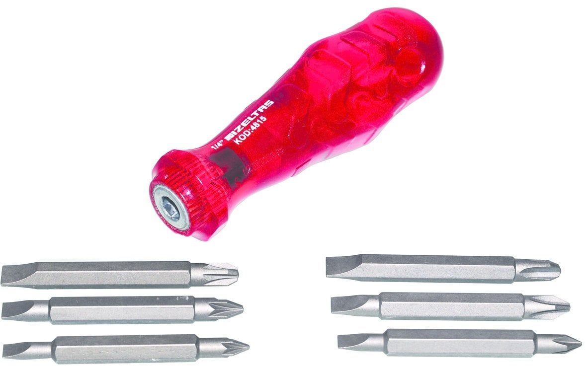 İzeltaş DEĞİŞKEN BİTS UÇLU TORNAVİDA SET ( 7 Parça ) 4815006107