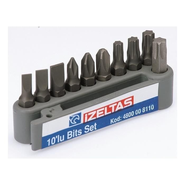 İzeltaş 10'LU BİTS SET ( 25 MM ) 4800008110