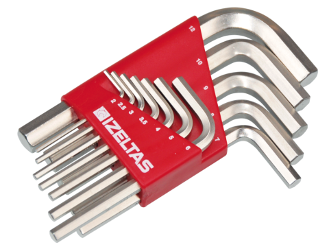 İzeltaş ALLEN ANAHTAR TAKIMI 12 PARÇA 4900003112