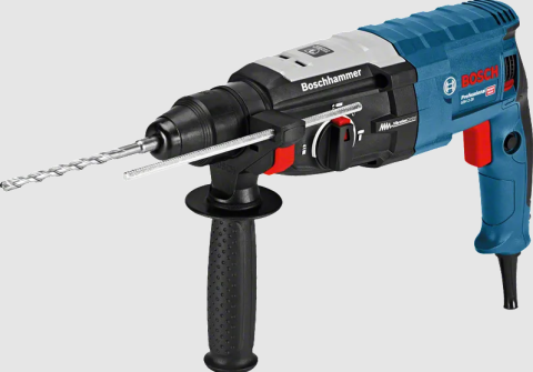 Bosch GBH 2-28 880 W Pnömatik Kırıcı-Delici + GWS 9-115 900 W Avuç Taşlama Makinesi + Hediye Professional Alet Çantası