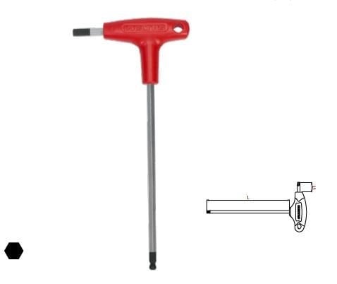 İzeltaş T TİPİ YUVARLAK BAŞLI ALLEN ANAHTAR 3 MM 4921220030