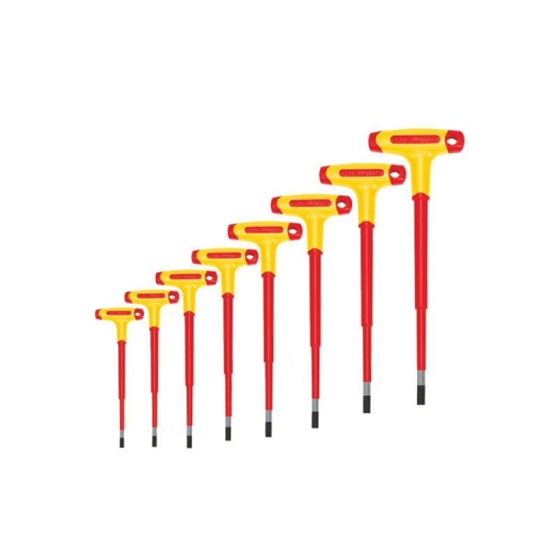 İzeltaş 1000V İZOLELİ T TİPİ ALLEN ANAHTAR TAKIMI 8 PARÇA 13000008092