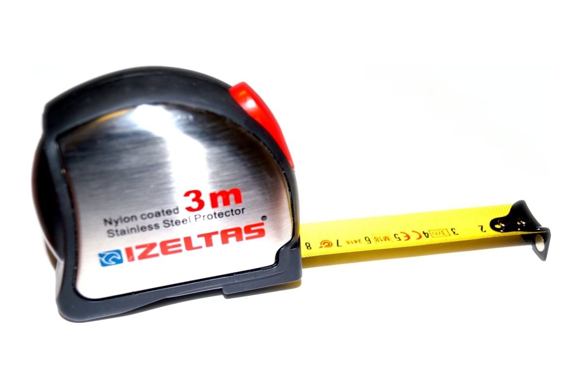 İzeltaş KROM ŞERİT METRE 3 M 0588150013