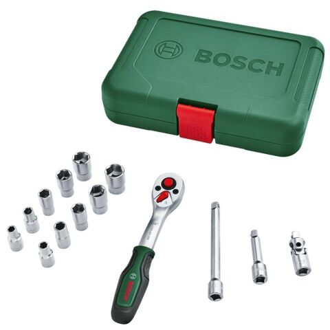 BOSCH 1/4'' Lokma Takımı 14 Parça  1600A02BY0