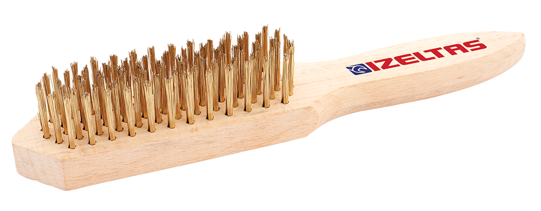 İzeltaş 4 SIRALI TEL FIRÇA AĞAÇ SAPLI 0741550004