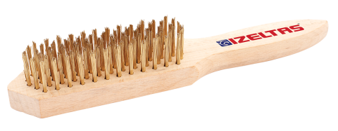 İzeltaş 4 SIRALI TEL FIRÇA AĞAÇ SAPLI 0741550004