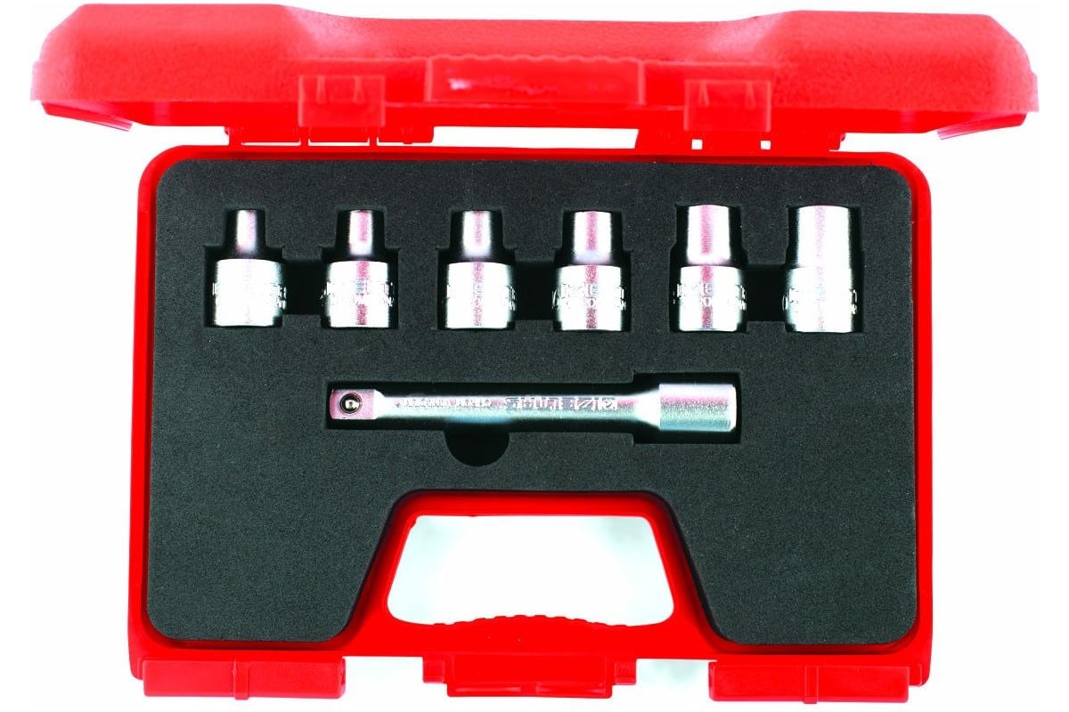 İzeltaş 1/2'' STAR (TORX) LOKMA ANAHTAR TAKIMI 7 PARÇA 1113006007